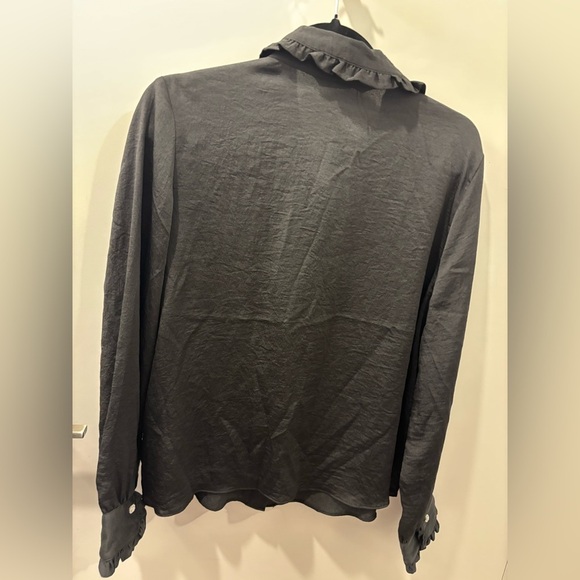β¨ Brand New Black Zara Blouse β Size XL β No Tag, Never Worn - Picture 6 of 12